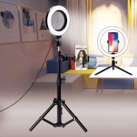 10ซม./26ซม.SelfieแหวนแสงวิดีโอYoutube Liveการถ่ายภาพDimmable LED Photo Lightขาตั้งกล้องสำหรับiPhone xiaomi Canon Nikon