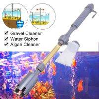 Aquarium Electric Siphon Vacuum Cleaner Tool Water Filter Pump Aquarium Fish Tank Cleaner Gravel Washer Water Changer