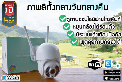 💥กล้องวงจรปิดไร้สาย Wi-Fi iCsee หนุนซ้ายขวาขึ้นลง360องศา กันน้ำกันฝนPTZ 2MP 1080P Outdoor ภาพสีกลางคืนเเจ้งเตือนAI