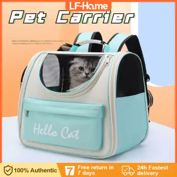 Portable Transparent Capsule Pet Cat Dog Kitty Puppy Backpack