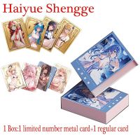 New Haiyue Shengge Booster Box Goddess Story Waifu Collection Cards Child Kids Game Cards Table Toys For Family Birthday Gift
