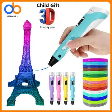 3d Pen For Children 3d Drawing Printing Pencil With Lcd Screen