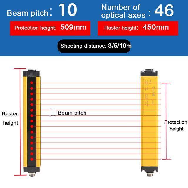 chbg-safety-light-curtain-aps30-3-5-10m-protect-photoelectric-switch-area-sensor-42-54-beams-10mm-grating-security-device-24v