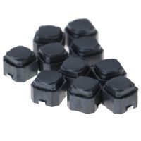 10Pcs/lot Height 5mm Silent Tact Switch Smd Silicone Button Switch Touch Switch 6x6x5mm