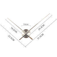 ZTShop นาฬิกาติดผนังนาฬิกา DIY อุปกรณ์เสริมหมุนมือห้องรับแขกห้องนอนนาฬิกาตั้งโต๊ะแฟชั่น