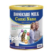 Hộp 400g - Sữa Bột Tăng Chiều Cao Bonecare Milk Canxi Nano MK7 Gold