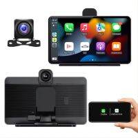 Wireless Carplay For IOS Android Auto Portable Touch Screen DVR Backup Dash Camera RecorderMulti-Functional With Social Media