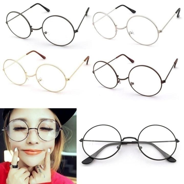 วินเทจรอบแว่นตาผู้ชายแว่นตากรอบย้อนยุคหรูหราแว่นตาล้างแว่นตาผู้หญิงกรอบแสงผู้ชายผู้หญิงแฟชั่น