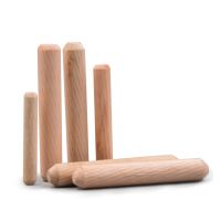 ✱ 50/100Pcs M5 M6 M8 M10 M12 Wooden Dowel Cabinet Drawer Round Fluted Wood Craft Pins Rods Set Furniture Fitting Wooden Dowel Pin