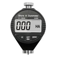 ความแม่นยำสูงแบบพกพา HA HD HC จอแสดงผลดิจิตอลยาง Durometer Sclerometer ยางความแข็ง Tester Meter Gauge วรรค