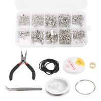 Jewelry Findings Set Jewelry Making Kit Jewelry Findings Kit Jewelry Beading Making And Repair Tools Kit Pliers Silver Beads Wire Tool