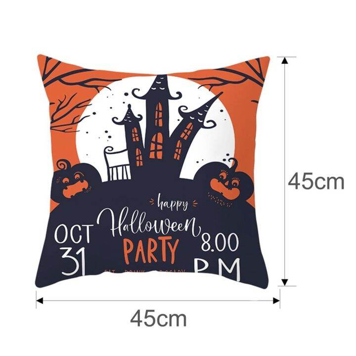 hot-dt-45x45cm-cushion-cover-pumpkin-bat-pillowcase-ornament-scary