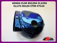 HONDA CL90 SS125A CL125A CL175 CD125 CT90 CT110 "BLACK" HEADLIGHT CASE // ครอบไฟหน้า หน้ากากไฟหน้า สีดำ สินค้าคุณภาพดี