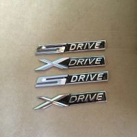 20X 3D โลหะสีดำ Chrome Matt Xdrive X Drive Sdrive S ไดรฟ์ป้ายสัญลักษณ์สติกเกอร์สำหรับ3 4 5 6 7 Series X1 X3 X5 X6 E71