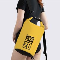 2L-30L Bucket Outdoors Waterproof Backpack Bag Portable Rafting Diving Dry Bag Sack PVC Swimming Bags for River Trekking