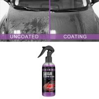 100Ml 3 In 1 High Protection Quick Car Coat Ceramic Coating Spray Hydrophobic Long-Lasting Premium Car Paint Restorer