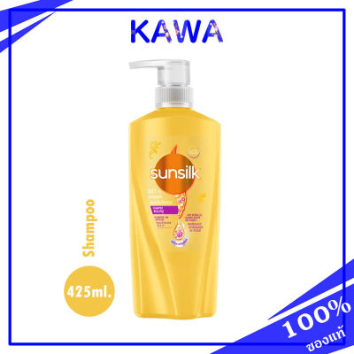 Sunsilk Shampoo 425ml Soft &amp; Smooth แชมพู สูตรผมนุ่มลื่นเรียบสวย kawaofficialth