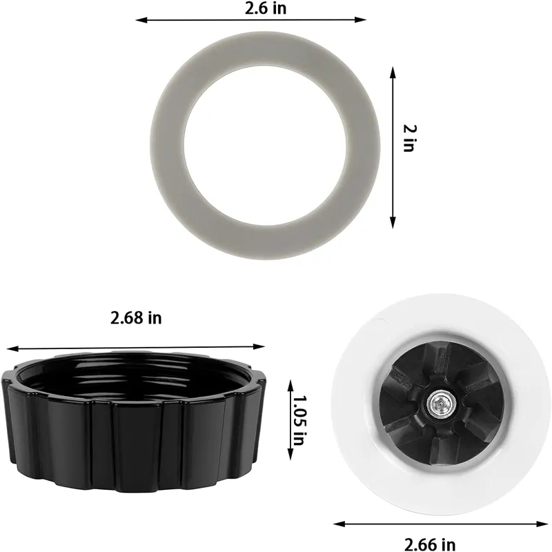 Thread, gasket and blender blade Hamilton Beach 3006-MEX-0100