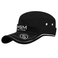 PGM Men Women Summer Golf Topless Hat Sunscreen Breathable Multifunctional Removable Cap Visor Hat UV Protection Cap MZ011 Black