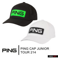 PING CAP JR. TOUR 214  PING CAP JUNIOR หมวกกอล์ฟ หมวกเด็ก หมวกกีฬาเด็ก