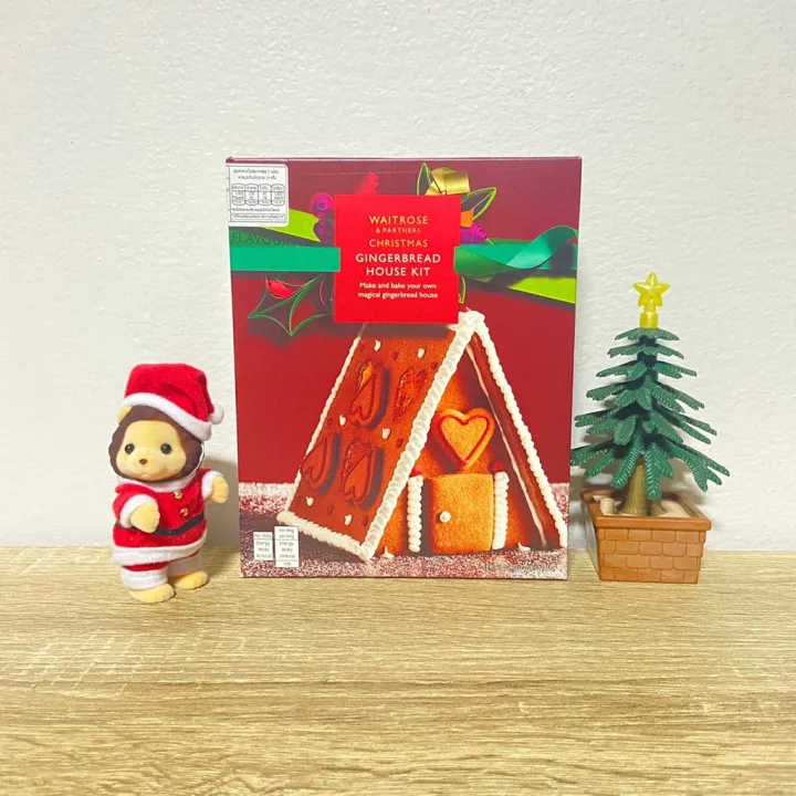 สินค้าเข้าใหม่ Premium 🔹 Waitrose Gingerbread Shortbread Decor Kit308g