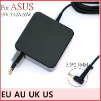 อะแดปเตอร์แล็ปท็อป19V 3.42A 65W 5.5X2.5mm ADP-65AW CC AC อุปกรณ์ชาร์จไฟสำหรับ ASUS X45A X501A X550 X 550ZA X550LA F555โน๊ตบุ๊ค