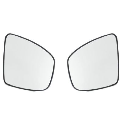 2 PCS Door Wing Side Mirror Glass Heated with Backing Plate 96365-1AA0B 96366-1AA0B Plastic+Glass for Infiniti QX50 QX70