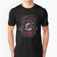 CrowleyS Crossroads Inn T Shirt Cotton 6Xl Hellhound Crossroads Retro Heartjack Heartattackjack Crowleyinn Crowleytee