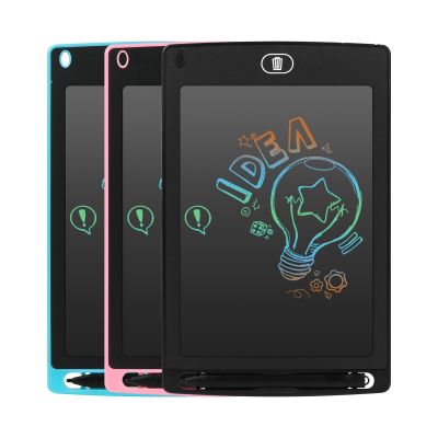 【YF】 8.5inch12inchLCD Writing Tablet Electronic Digital Graphics Drawing Board Doodle Pad with Stylus pen Gift for kids