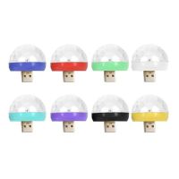 【Worth-Buy】 Usb ขนาดเล็กที่มีสีสันไฟ Led ดิสโก้แบบพกพาคริสตัลไฟดิสโก้เวทีสนับสนุนหลอดไฟดิสโก้