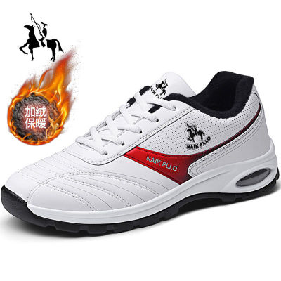 Paul รองเท้าบุรุษ Breathable รองเท้าลำลองกีฬาวิ่งรองเท้าผู้ชายสวมใส่ Light รองเท้าบุรุษเดินทางรองเท้าผู้ชายรองเท้าสีขาว