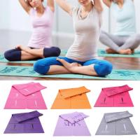 173*61CM Exercise Pilates Folding PVC Yoga Mat Beach Travel Cushion for Back Exercise at Home FITNESS Lose Weight Meditation