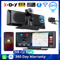 XGODY 10.26 "นิ้วเครื่องเล่นพกพาIPS Touch ScreenรถDVR 4KบันทึกสนับสนุนCarplay Android Autoเซ็นเซอร์แรงโน้มถ่วงWifi GPSบลูทูธ