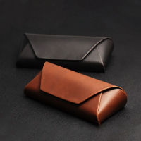 High-end Glasses Storage Box Leather Glasses Case Japanese Glasses Storage Box Anti-stress Glasses Storage Box Antique Glasses Case