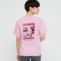 Uniqlo X Sanrio อาวุธ (UT) เสื้อยืดพิมพ์ลายเหมาะสำหรับทุกเพศ43789