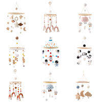 Let S Make 1ชุด Handmade Baby Mobile Rattles ของเล่นเด็กของเล่น0-12เดือน Carousel ผู้ถือเปล Panda Bed Bell ของเล่นสำหรับของขวัญ