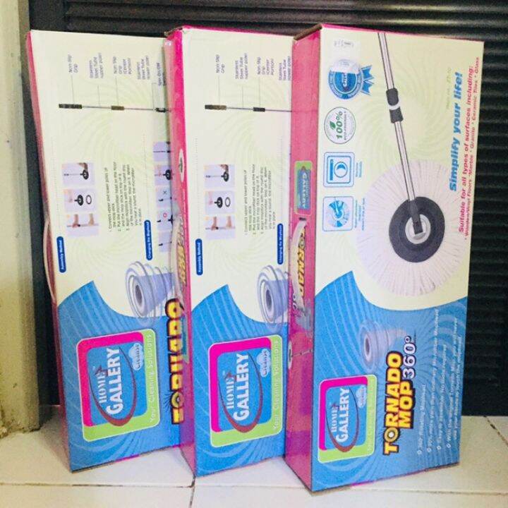 HOME GALLERY TORNADO MOP 360° HANDLE SET (NO BUCKET) Lazada PH