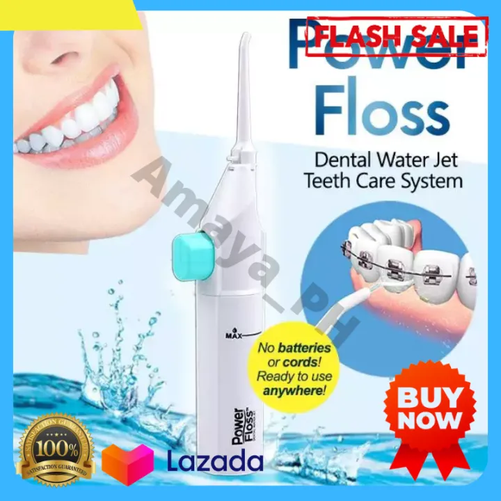 Amaya PH Portable Power Floss Dental Water Jet Tooth Pick No