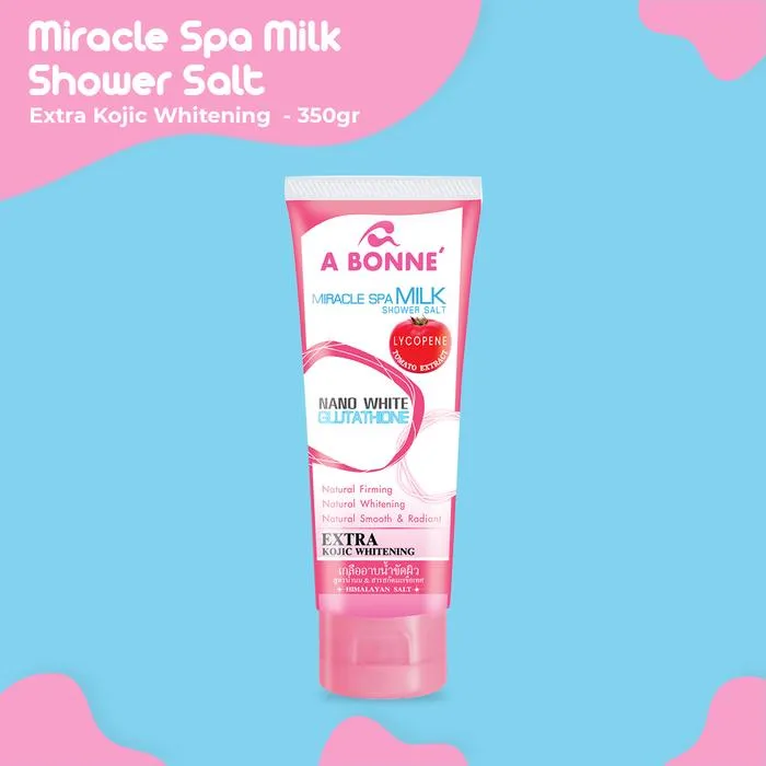 Limited A Bonne Miracle Spa Milk Shower Salt 350Gr Bergaransi