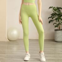 Lulu in same yoga pants outside wear leggings tight buttock trunks belly in tall waist running cycling shorts female -yjk230527