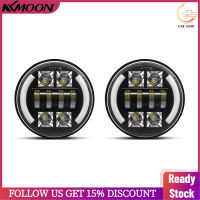 [Car Light]2ชิ้น7นิ้วเอลอีดีรถจักรยานยนต์และรถยนต์ไฟหน้าพร้อม DRL ไฟเลี้ยวไฟต่ำไฟสูง IP67กันน้ำไฟหน้า7กลม