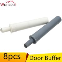 【CW】 8pcs Gray/White Damper Buffers Cabinet Catches Door Stop Cupboard Quiet Drawer Soft Close Hardware