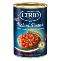 ซิริโอ้ ถั่วขาวอบในซอสมะเขือเทศ 420 กรัม - Baked Beans 420g Cirio brand