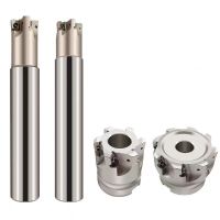 EXN03R fast feed 35mm 40mm 50mm 63mm 80mm milling cutter head LNMU0303ZER-MJ AH725 AH130 fast feed milling cutter insert EXN03