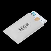 B0868 10ชิ้นกันขโมยอัจฉริยะ RFID ปิดกั้นกระเป๋าใส่บัตรแขนเสื้อเคสใส่บัตรธนาคารกันขโมยกระเป๋าเก็บบัตรป้องกันการกระเป๋าสตางค์ Rfid