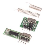 ❡☸ 1Pc 433 Mhz Superheterodyne RF Receiver and Transmitter Module For Arduino Uno Wireless Module Diy Kit 433Mhz Remote Control