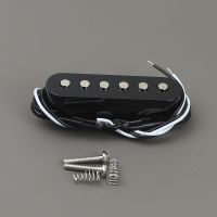 FLEOR 3 Buah Gitar Keramik Tunggal Kumparan Pickup &amp; Humbucker Pickup Hitam HSS Bagian Gitar