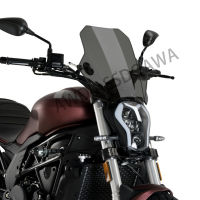 รถจักรยานยนต์ปรับลมหน้าจอกระจกสำหรับ Benelli 502 C 502C 502c 2019 - 2020 2021