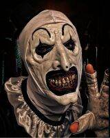 Terrifier Art หน้ากากสยองขวัญตัวตลกคอสเพลย์หมวกโจ๊กเกอร์ชั่วร้ายตลกๆหน้ากากยางชุดงานปาร์ตี้ฮาโลวีน