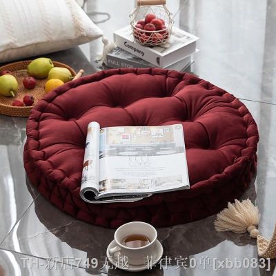 【CW】∋∈  Floor Cushion Futon Thick Sofa Couch Round Back Seating Pouf Indoor Outdoor